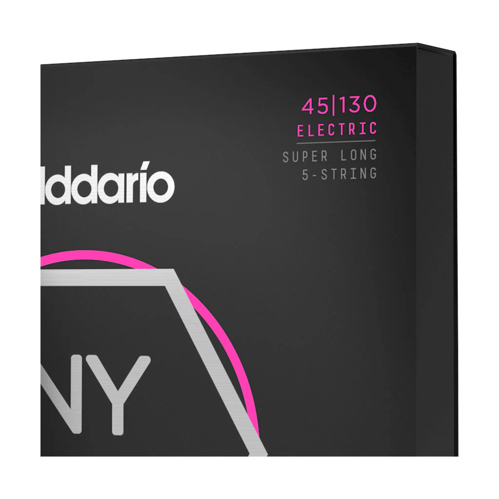 D'Addario - NYXL45130SL 45-130 Regular Light Super Long Scale 5-String Bass Strings - Image 8