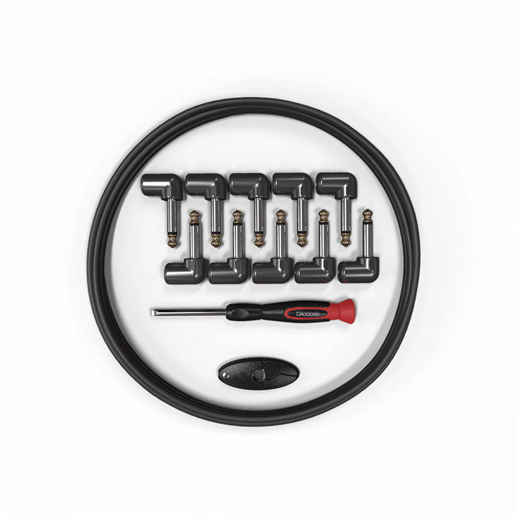 D'Addario PW-GPKIT-10 - Planet Waves Pedal Board Patch Cable Kit (10ft)