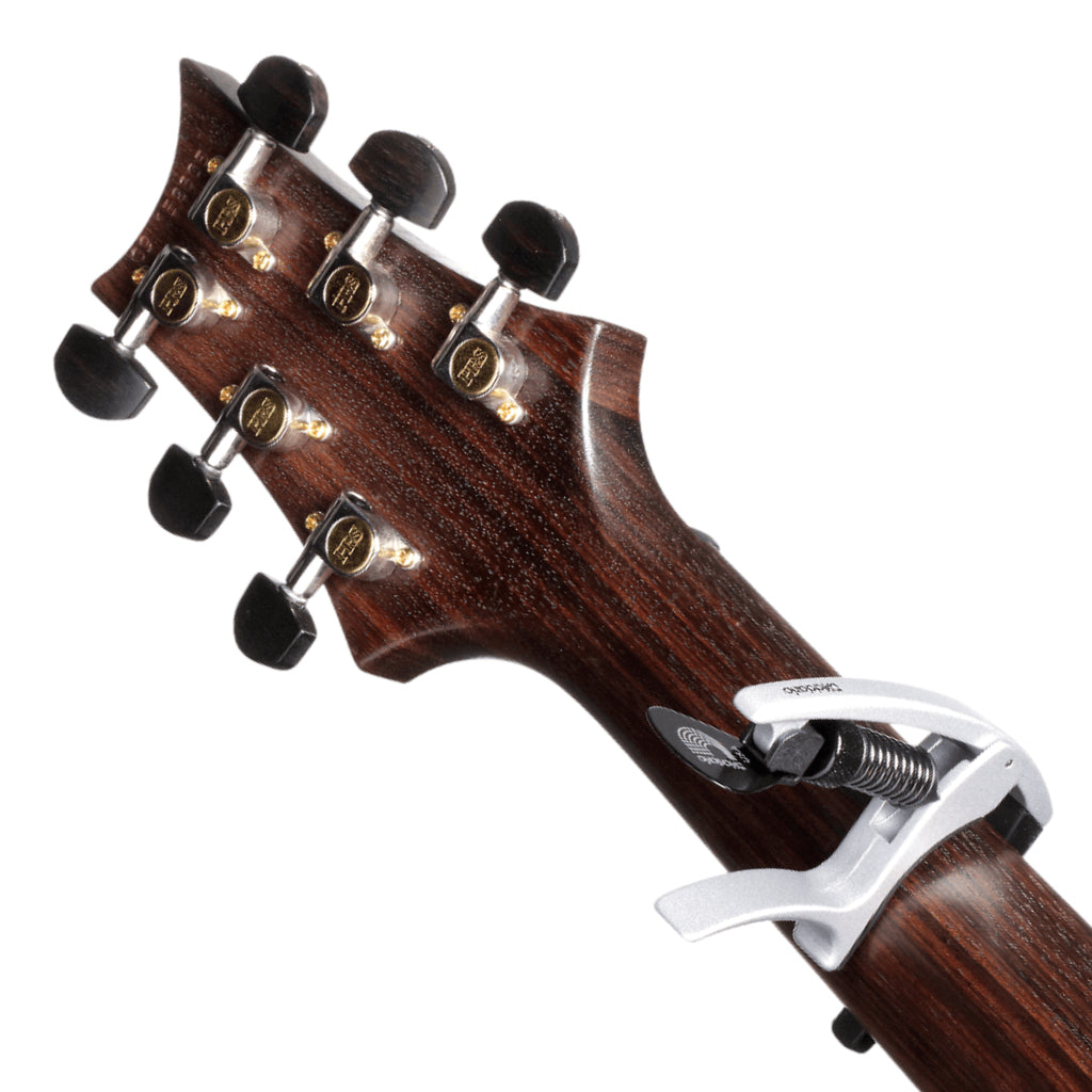 D'Addario Planet Waves PW-CP-09S Tri Action Capo in Silver - Image 2