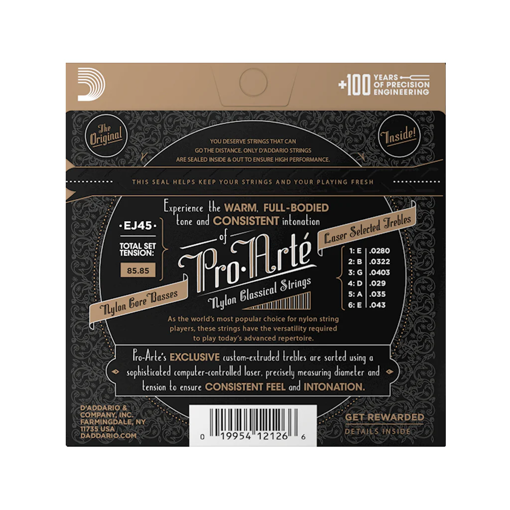 D'Addario Proarte Classical Guitar Strings - Normal Tension - Image 2