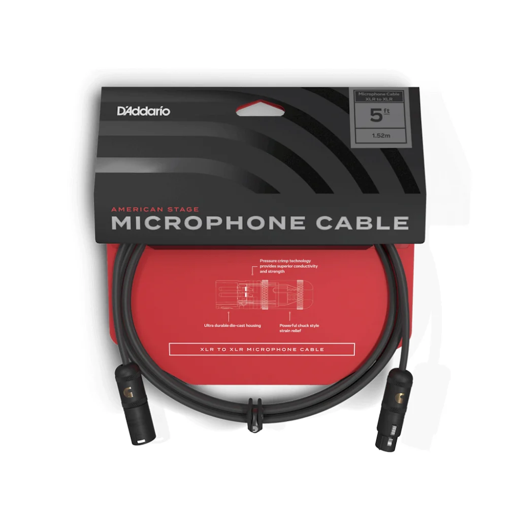 D'Addario PW-AMSM-05 American Stage XLR to XLR Cable - 5ft - Image 4