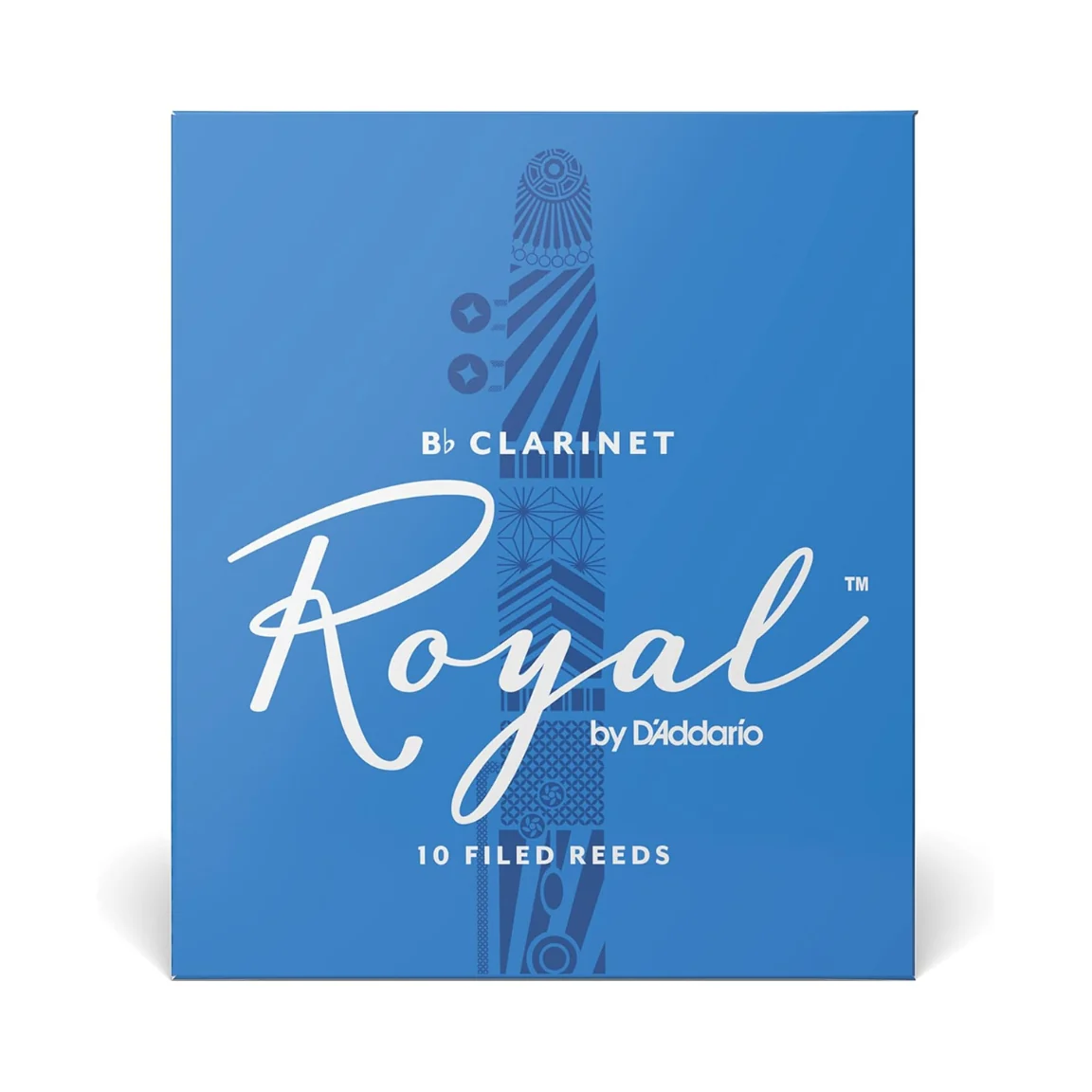 D'Addario Royal Bb Clarinet Reeds - 2.5, 10-pack - Image 2
