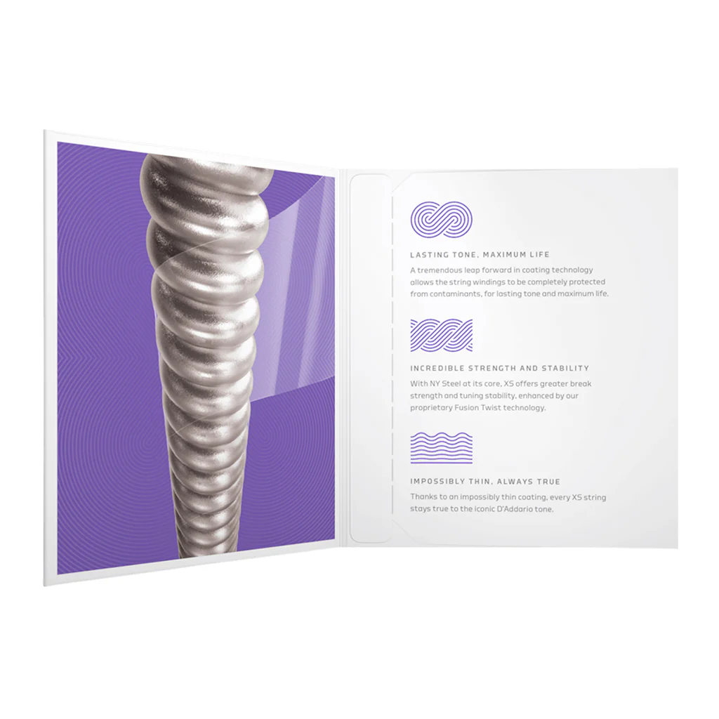 D'Addario - XSE1149 Medium Coated Electric Guitar Strings - Image 3