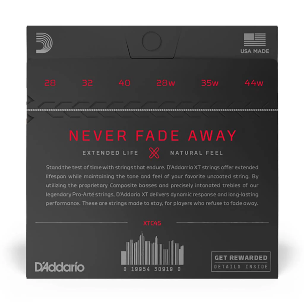 D'Addario - XTC45 - XT Classical Guitar - Normal Tension - Classical Guitar Strings - Image 2