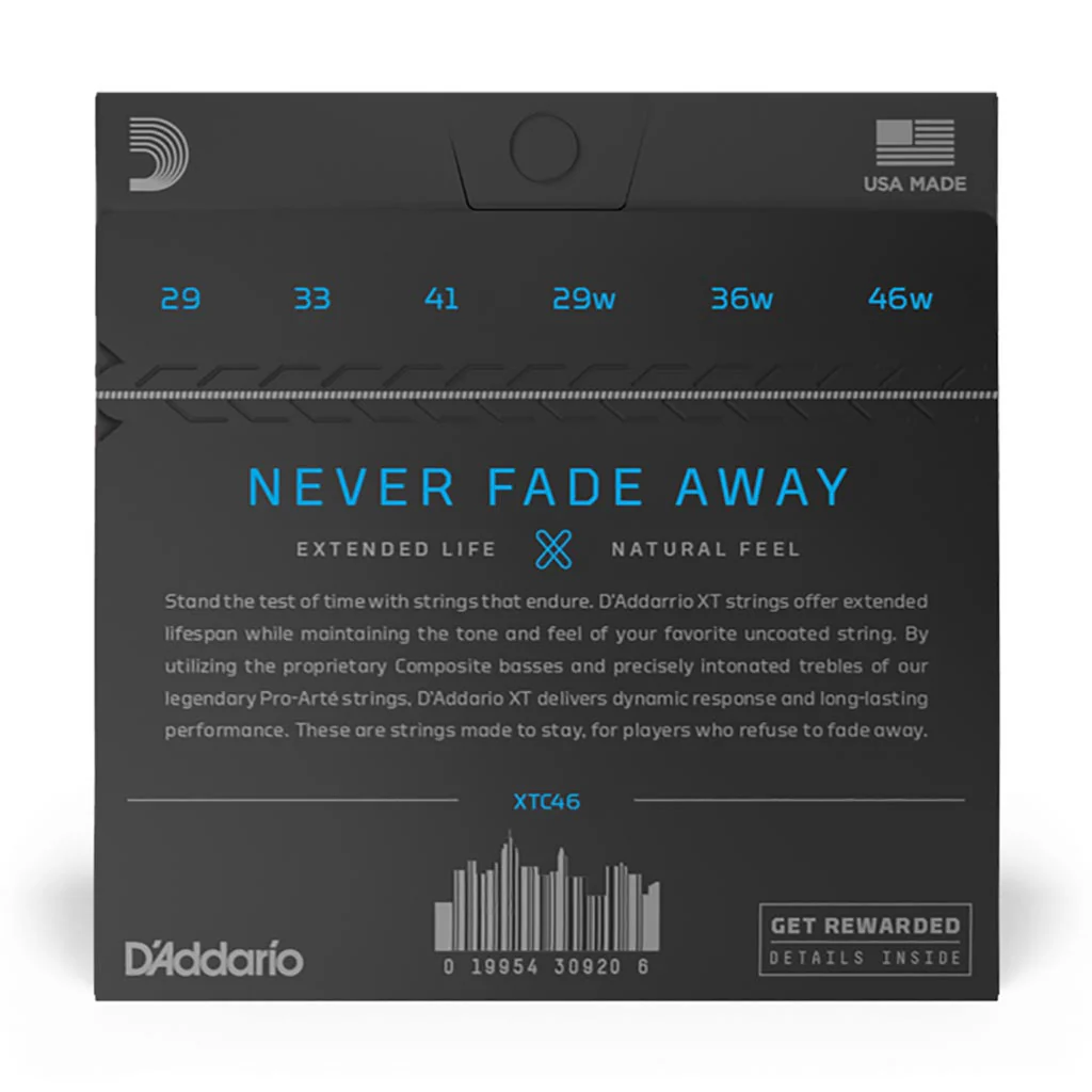 D'Addario - XTC46 - XT Classical Guitar Hard Tension - Classical Guitar Strings - Image 2