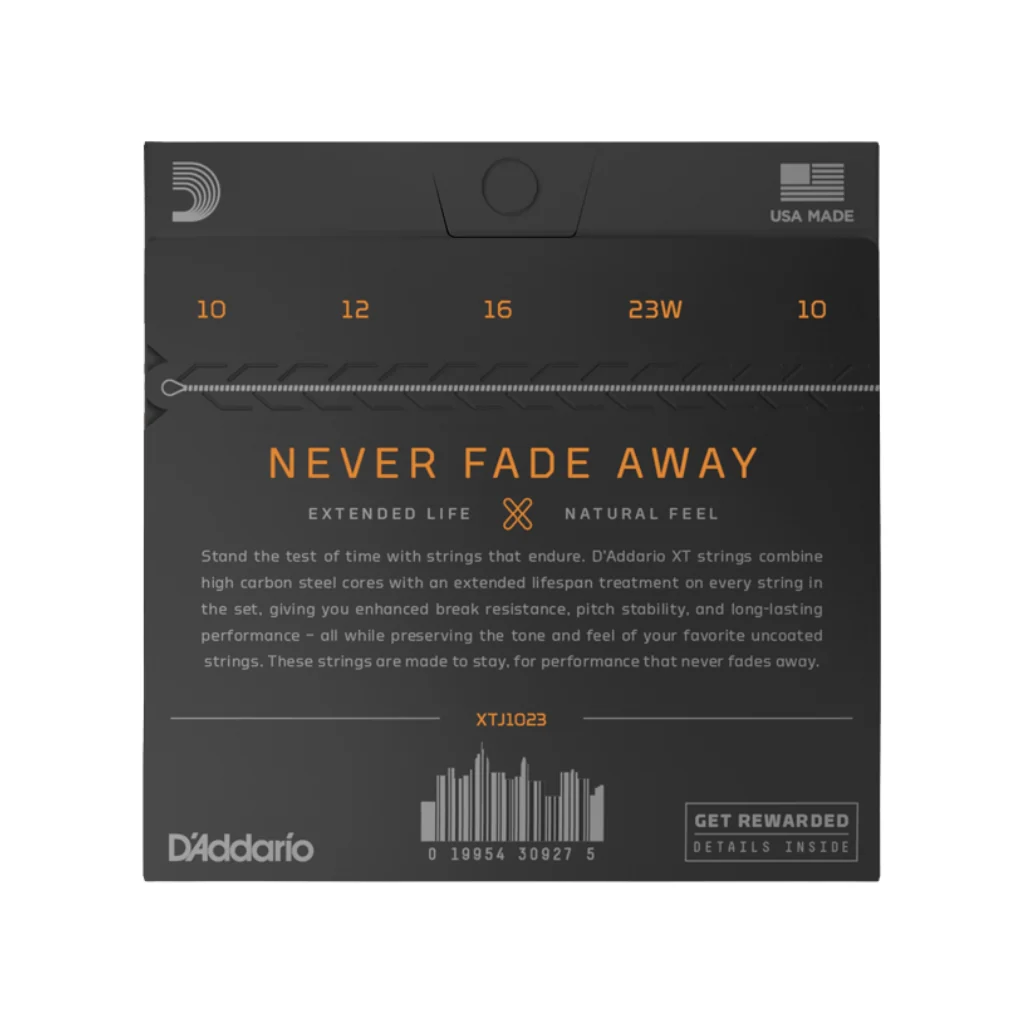 D'Addario XTJ1023 Banjo Strings XT 10-23 Medium - Image 2