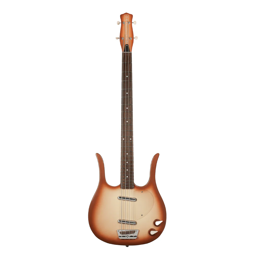 Danelectro '58 Longhorn Bass - Copper Burst - Image 2