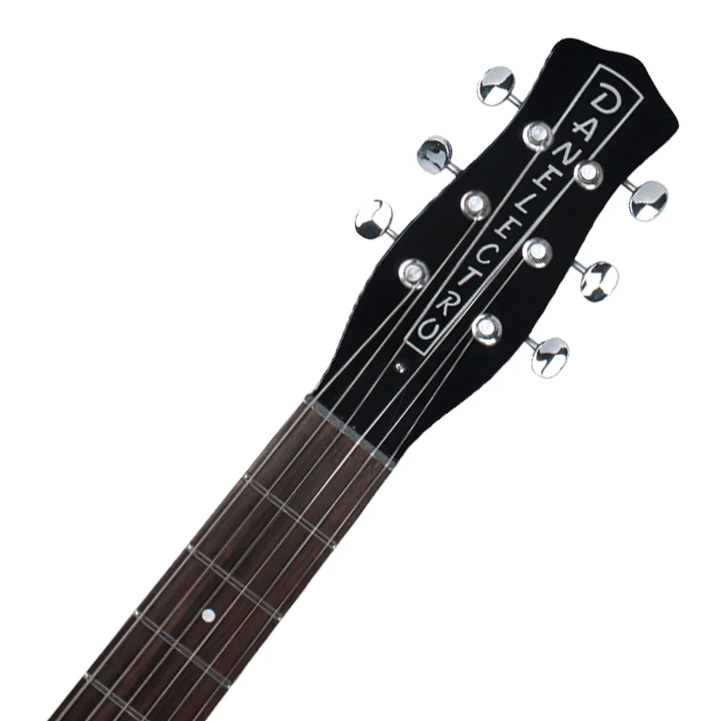 Danelectro '59M NOS+ Electric Guitar - Black - Image 4