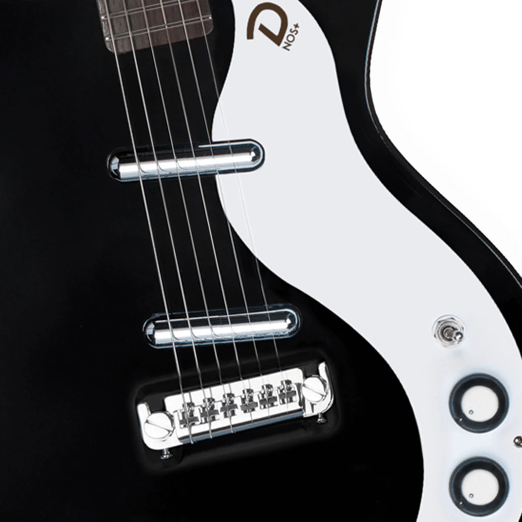 Danelectro '59M NOS+ Electric Guitar - Black - Image 5