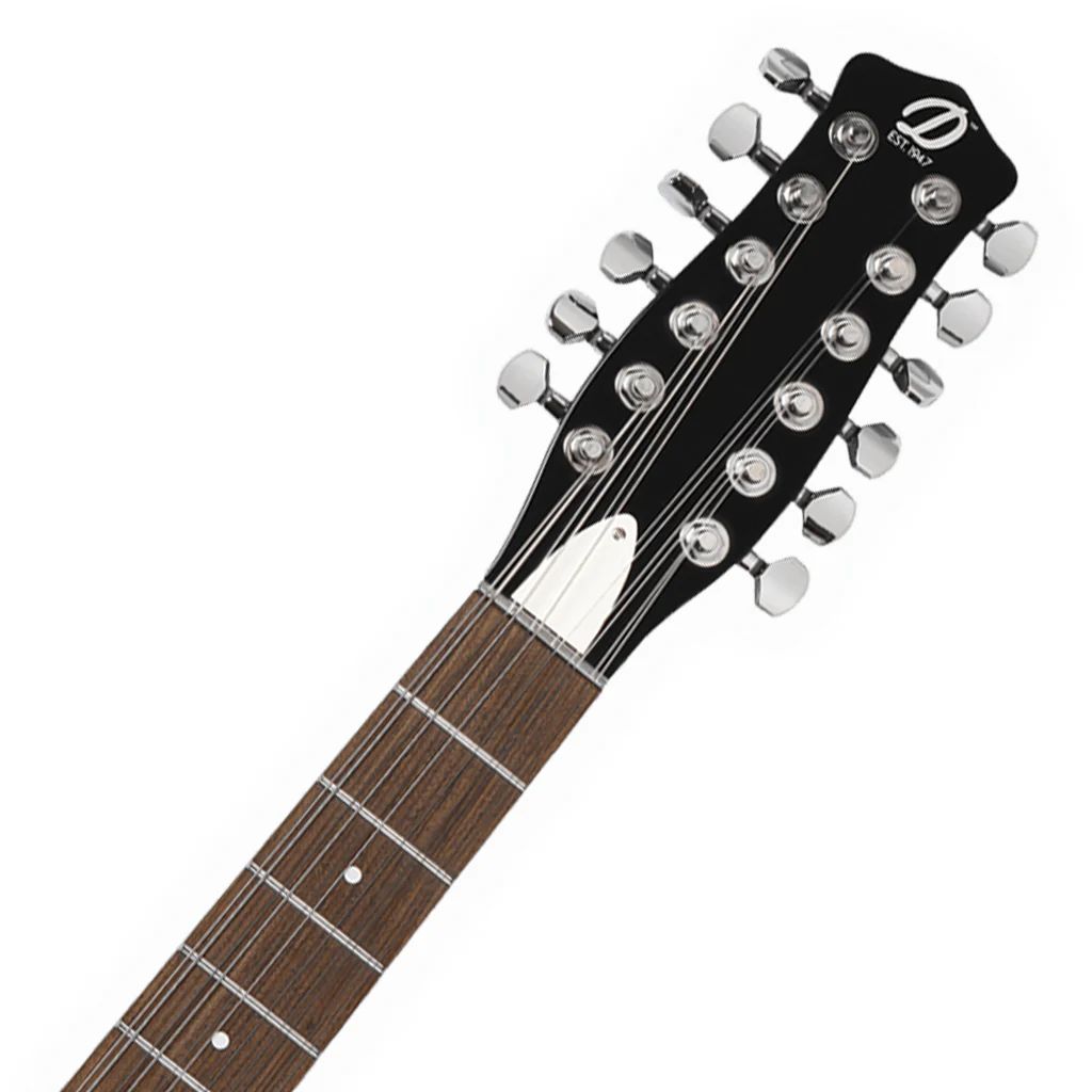 Danelectro '59x 12 String - Black - Image 3