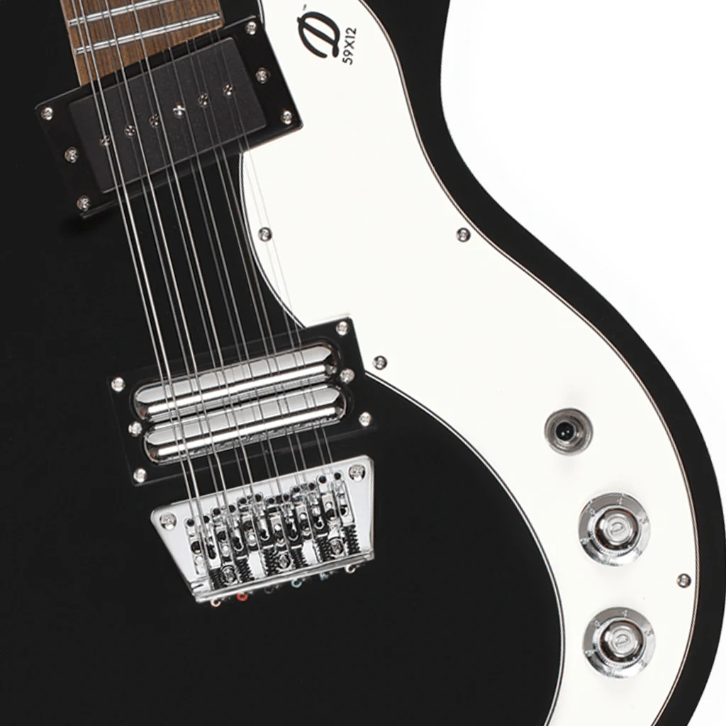 Danelectro '59x 12 String - Black - Image 4