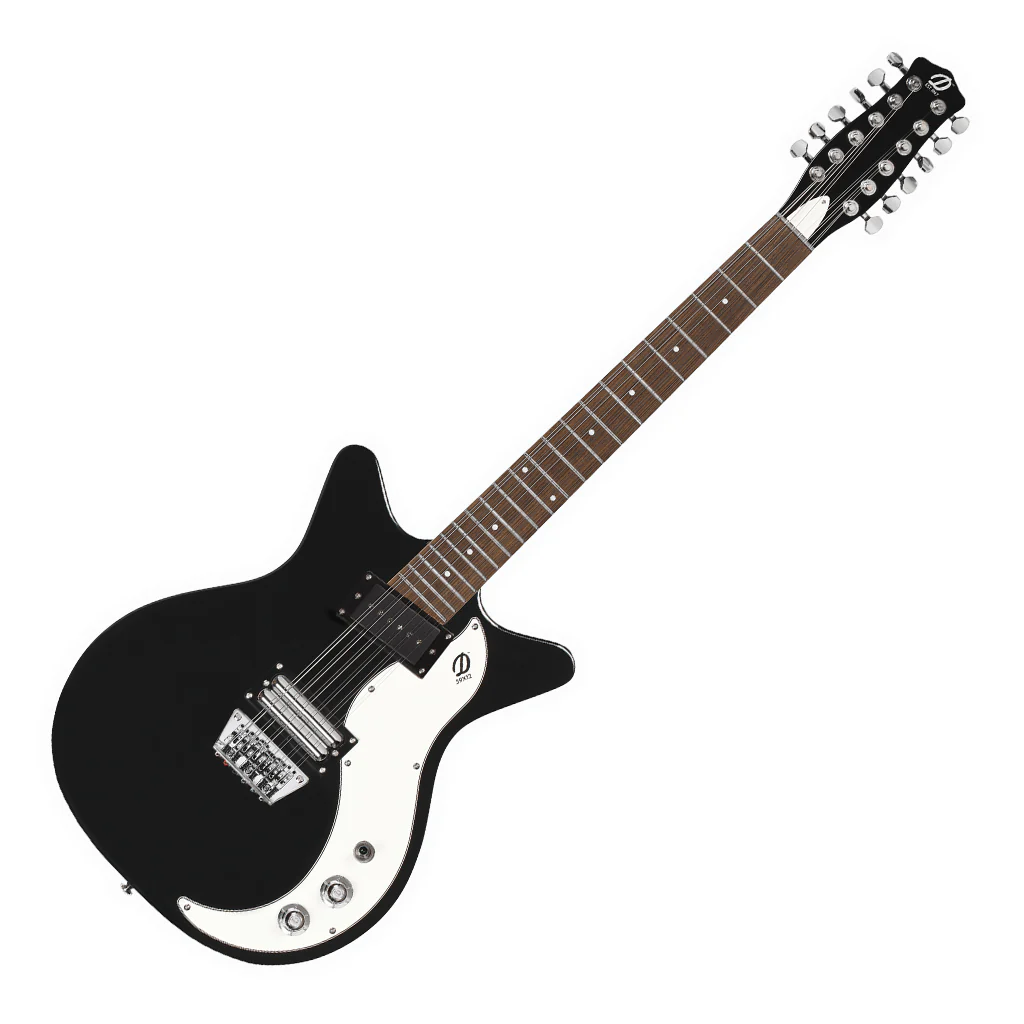 Danelectro '59x 12 String - Black - Image 5