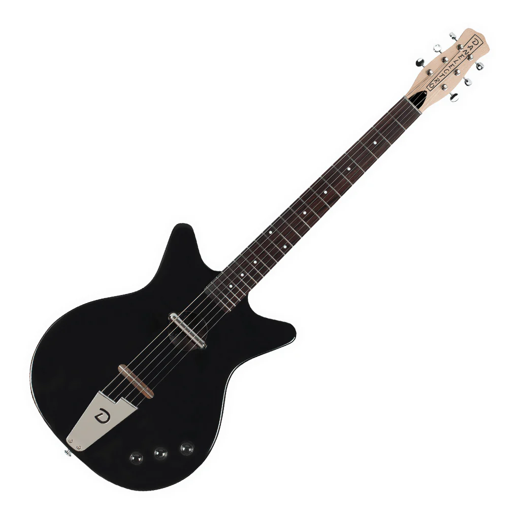 Danelectro Convertible Acoustic/Electric - Black - Image 5