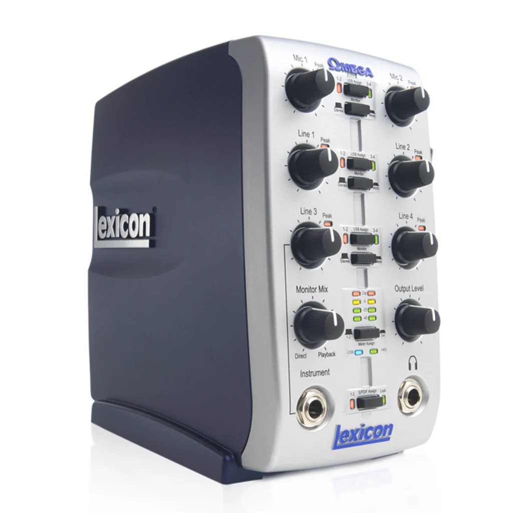 DESKTOP RECORDING STUDIO OMEGA 8 INPUT X 4 BUS X