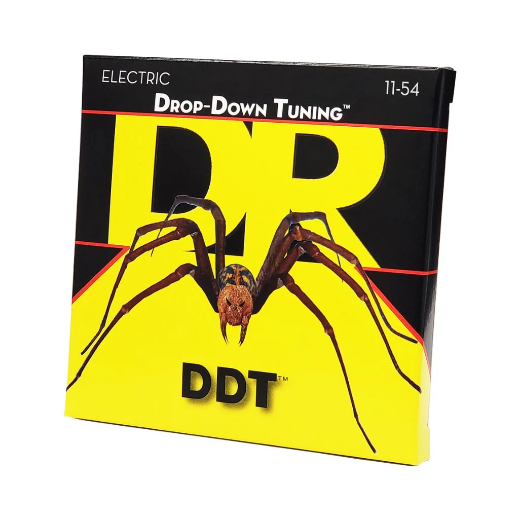 DR Drop-Down Tuning Nickel Plated Steel Electric Guitar Strings - Heavy 11-54