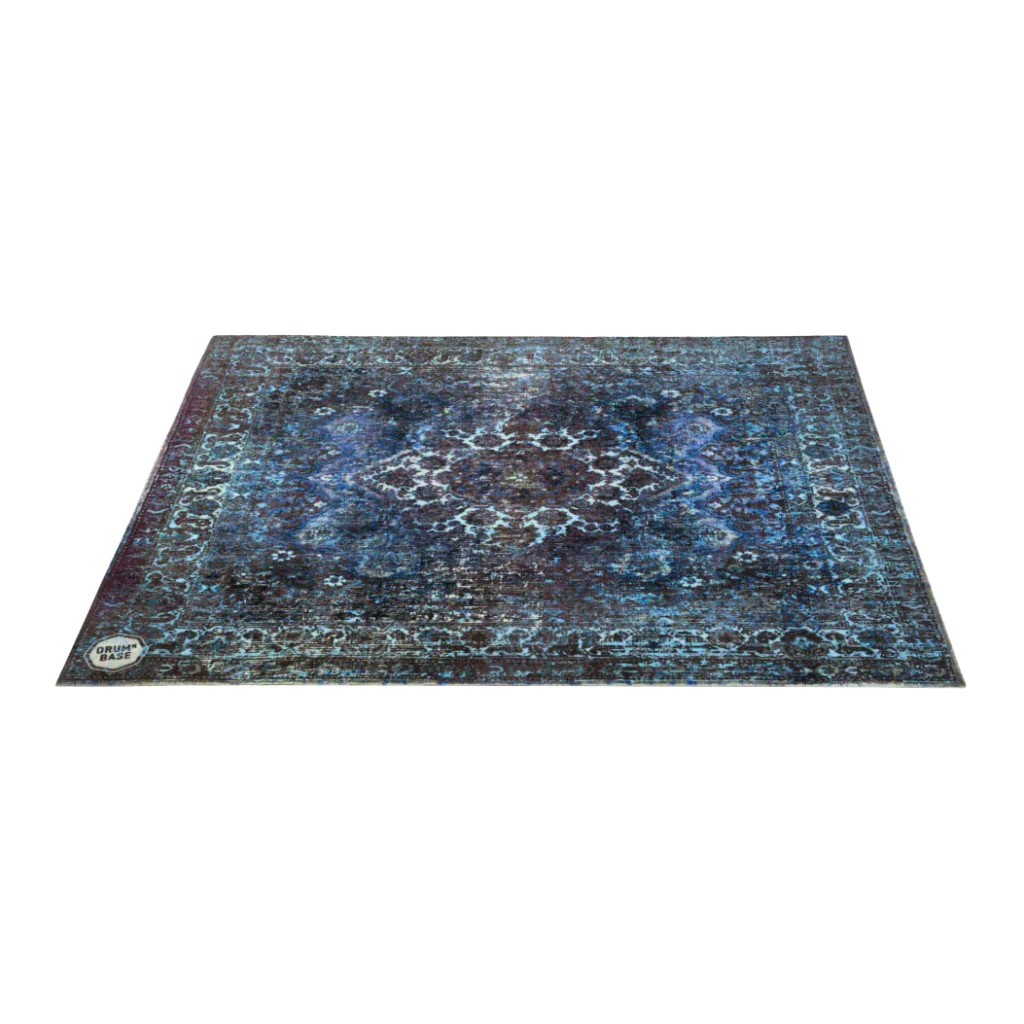 DRUMnBASE VP185 Stage Mat - Blue Vintage Persian , 185x160cm