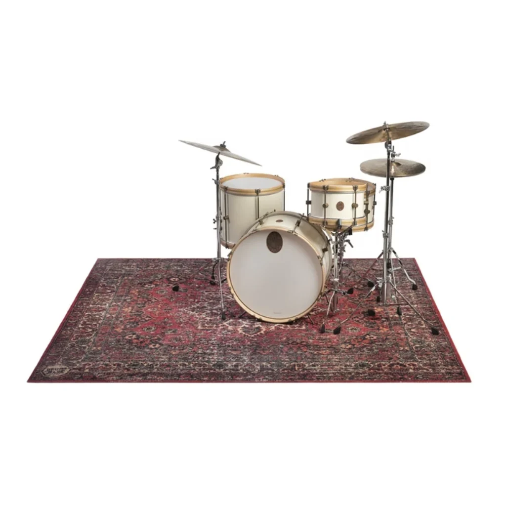 DRUMnBASE VP225 ORD Stage Mat - Original Red, 225 x 185cm - Image 3