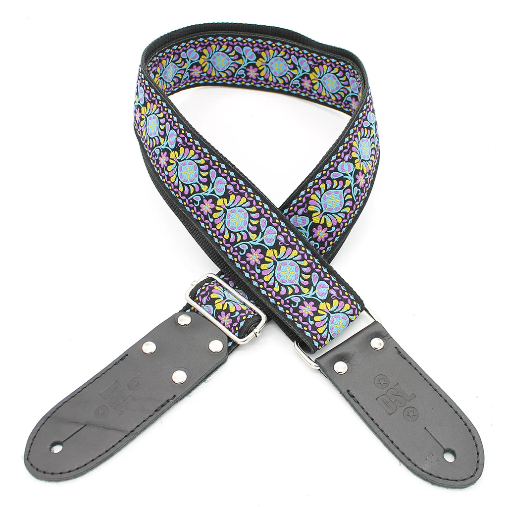 DSL JAC20-TUK-PURPLE Strap 2" Jacquard Weave Tuk Purple