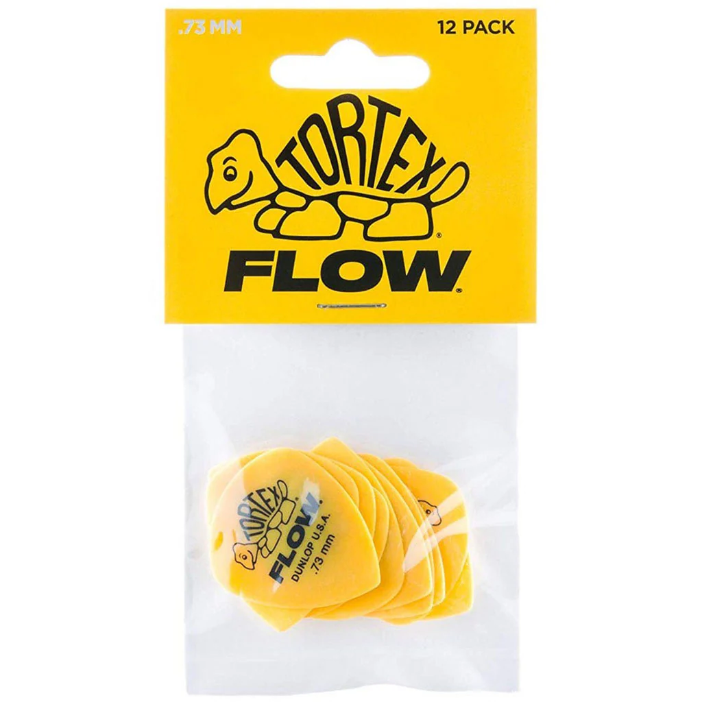 Dunlop .73 Tortex Flow Picks - 12pk - Image 3