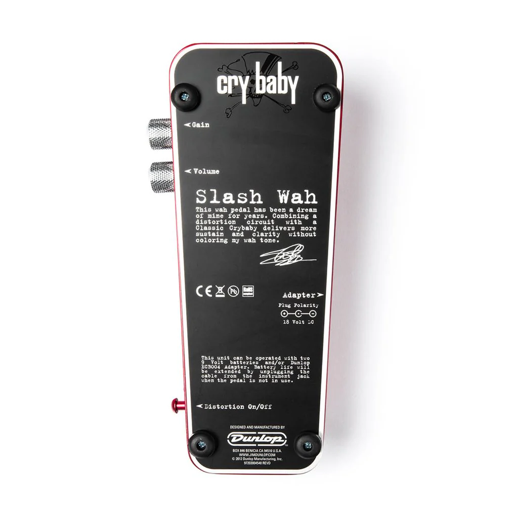Dunlop Cry Baby Slash Wah Metallic Red - Image 3