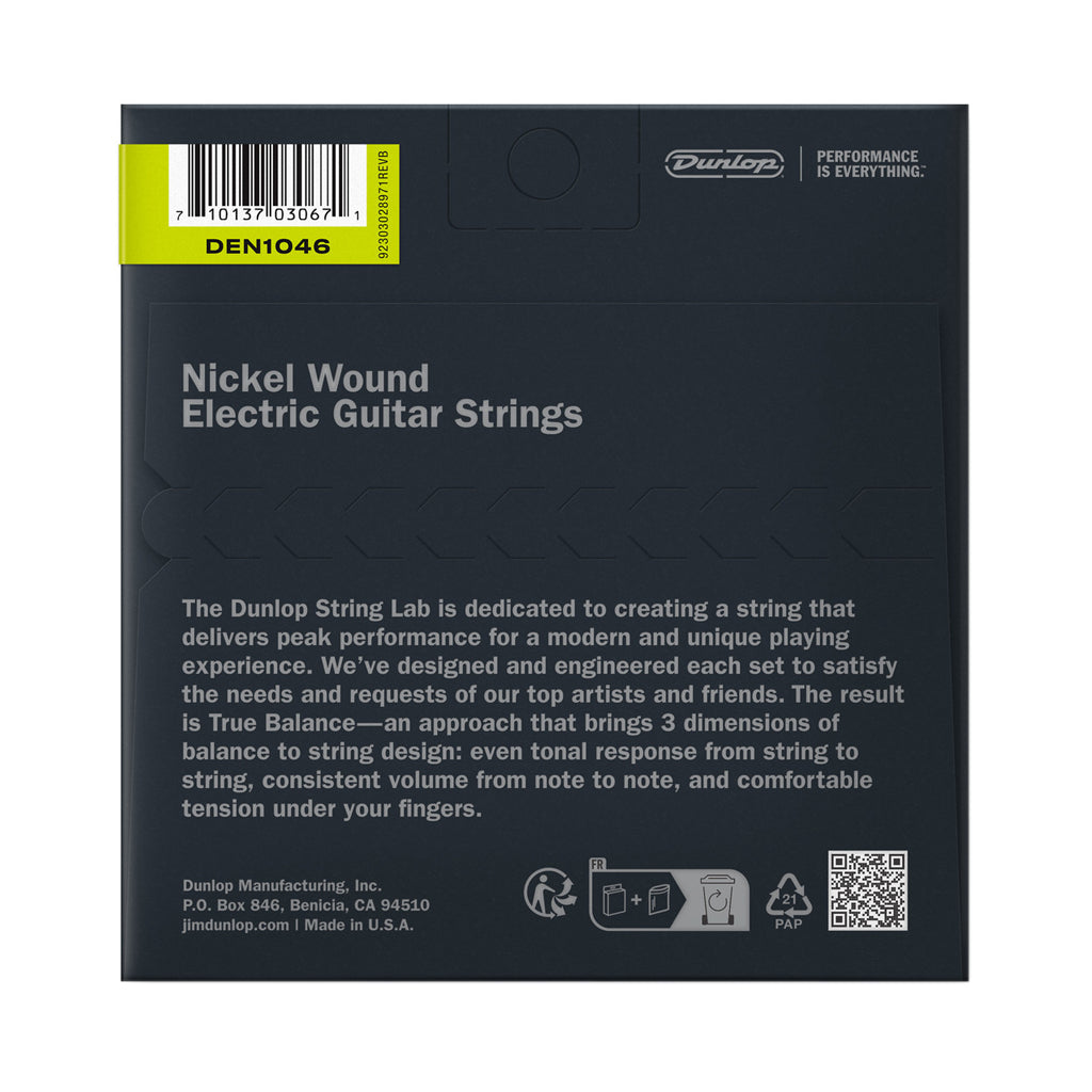 Dunlop DEN1046 Electric Guitar Strings – Medium 10-46 - Image 3