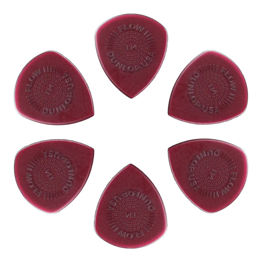 Jim Dunlop Flow Standard 1.14mm Picks - 6pk - Image 3