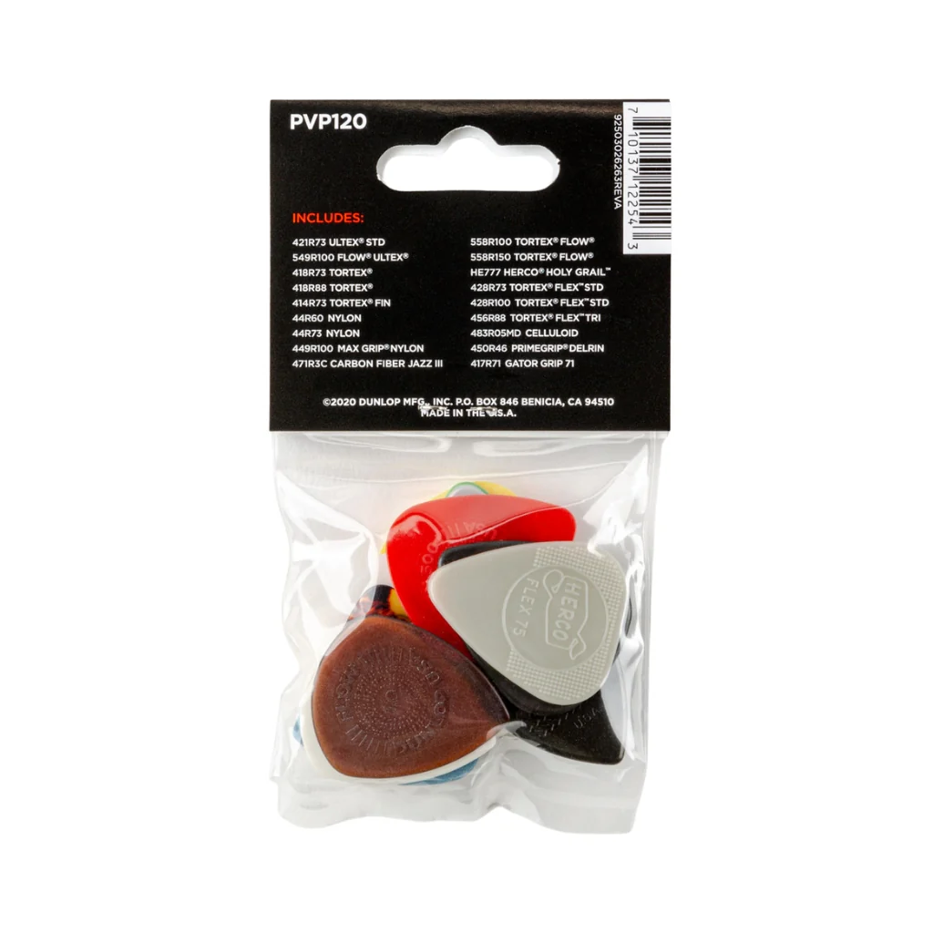 Dunlop PVP120 Recording Pick Variety Pack - 18-pack - Image 2
