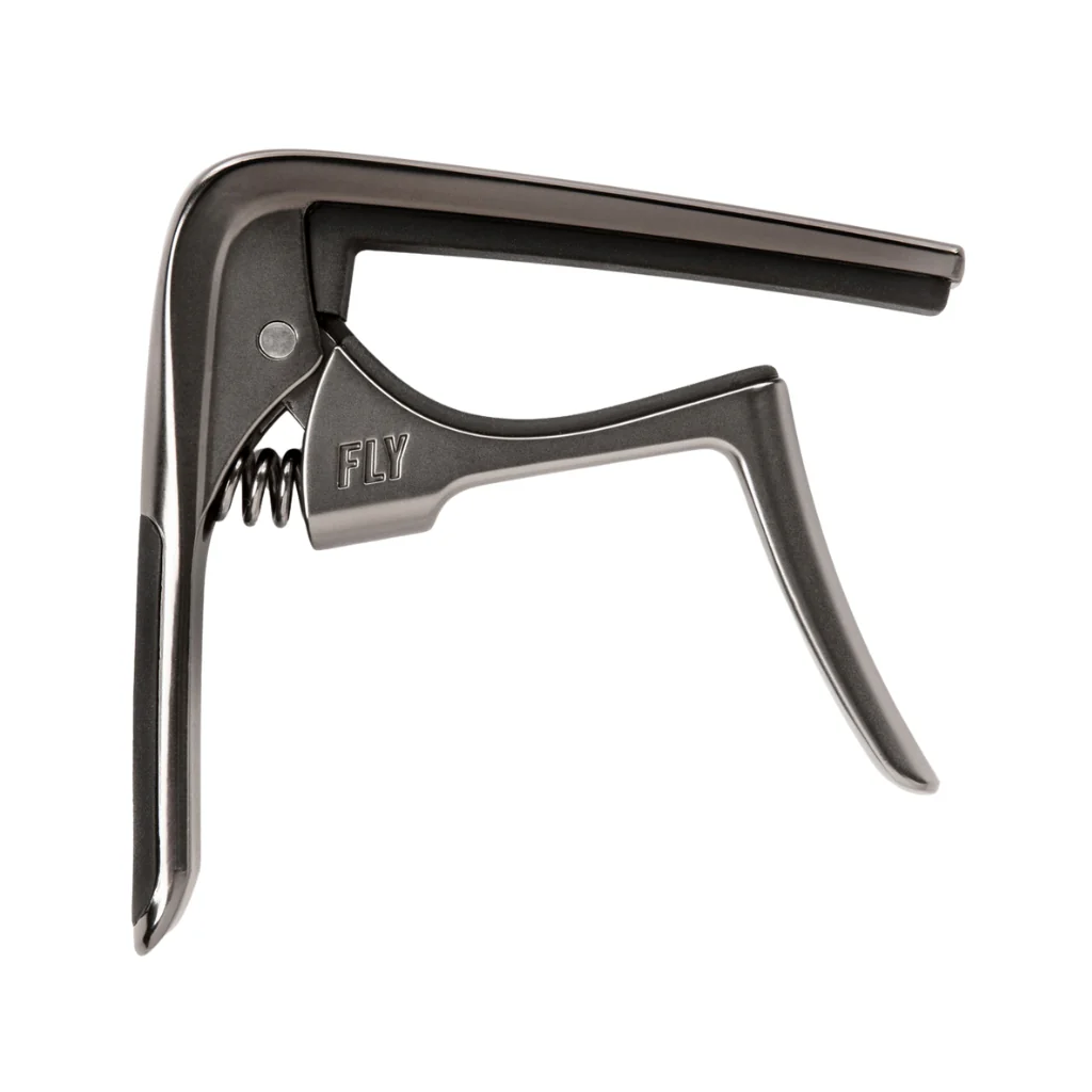 Dunlop Trigger Fly Capo Curved - Gun Metal