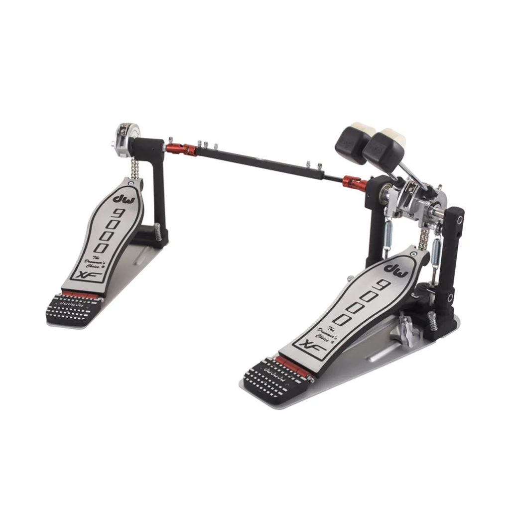 DW 9000 XF Series Double Bass Drum Pedal - Extended Footboard - Image 2