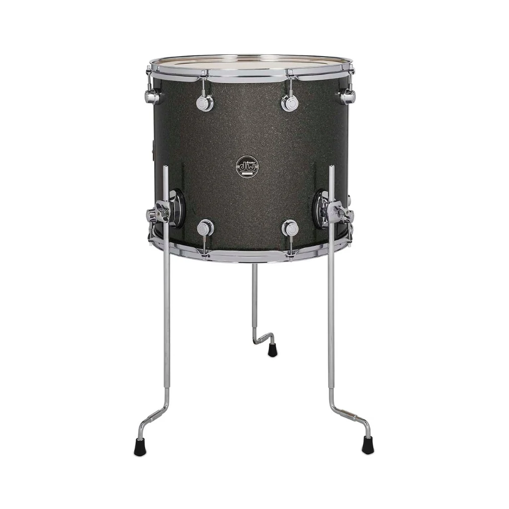 DW Performance Series Floor Tom - 14 x 16 inch - Pewter Sparkle FinishPly