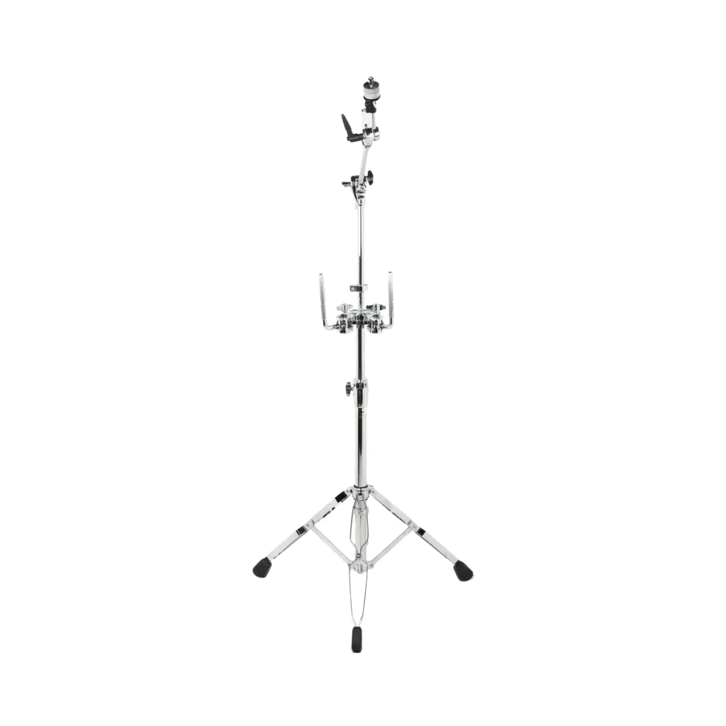 DW DWCP9934 9000 Series Heavy Duty Double Tom/Cymbal Stand with Cymbal Boom Arm - Image 2