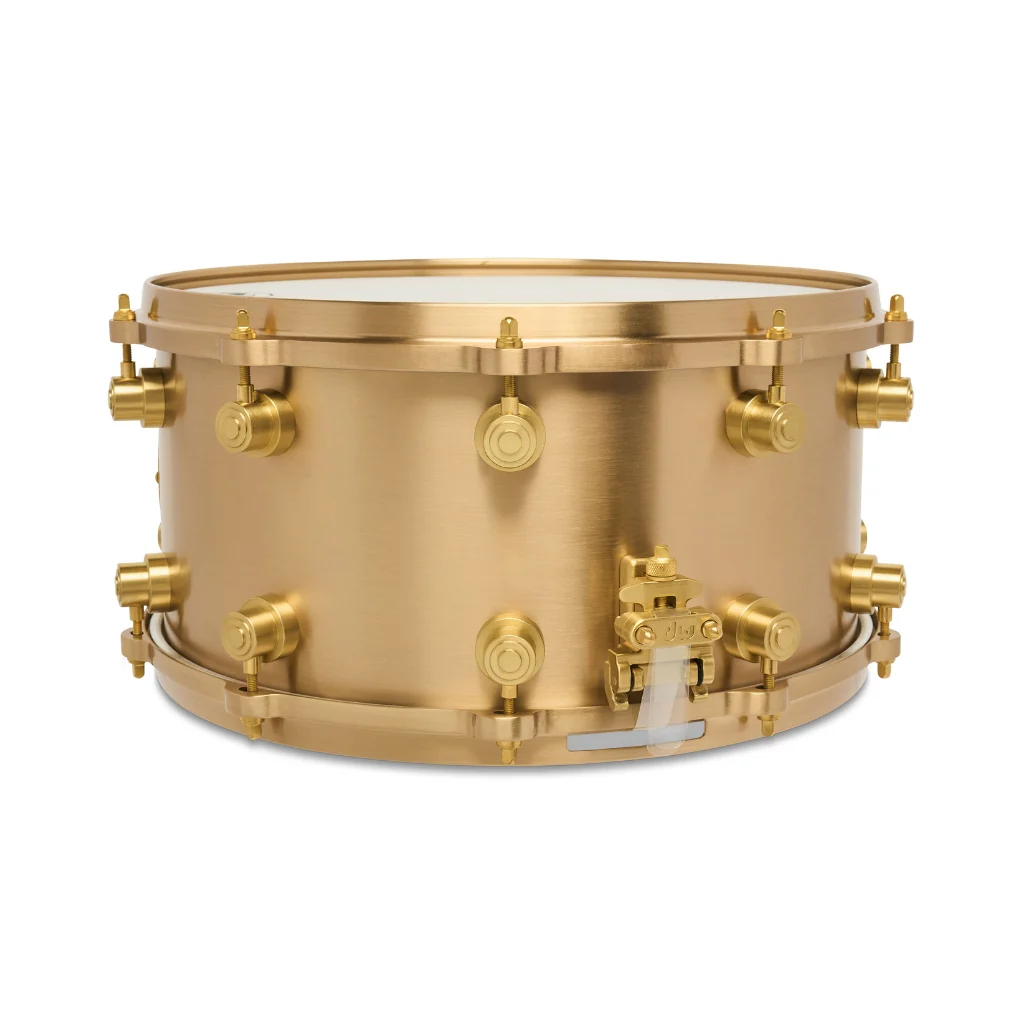 DW MFG True-Cast 7x14-inch Limited Edition Sand-Cast Bell Bronze Shell Snare Drum - Image 3