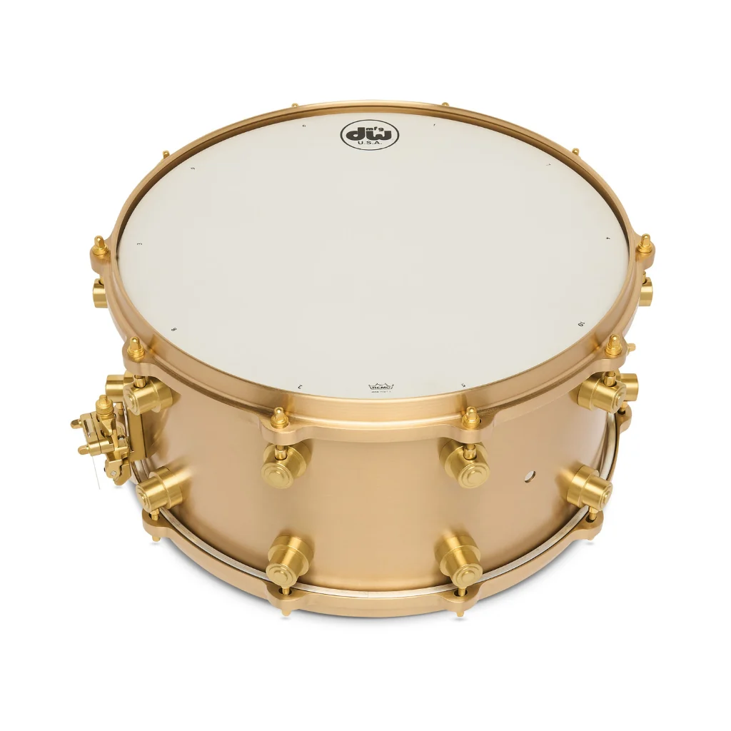 DW MFG True-Cast 7x14-inch Limited Edition Sand-Cast Bell Bronze Shell Snare Drum - Image 4