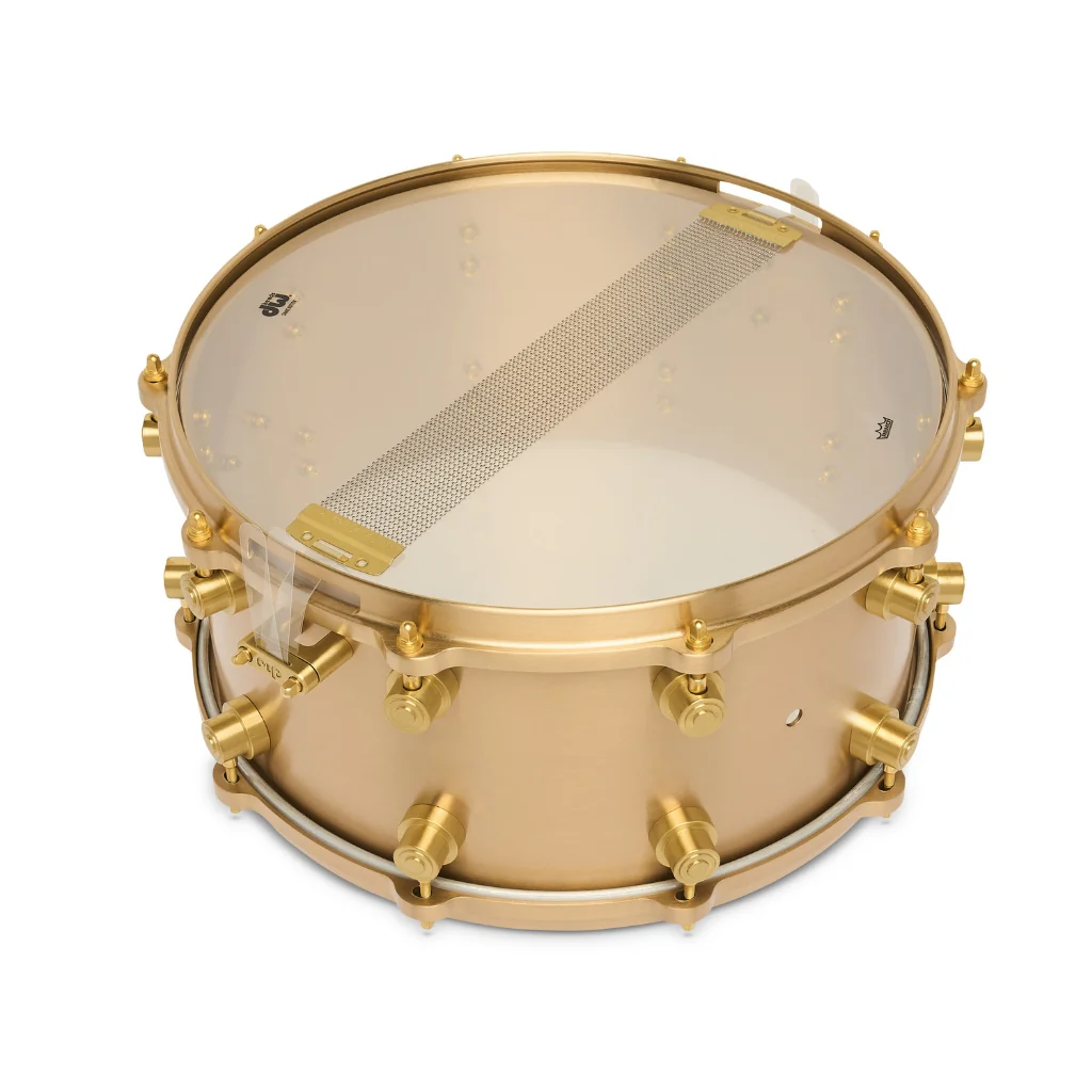 DW MFG True-Cast 7x14-inch Limited Edition Sand-Cast Bell Bronze Shell Snare Drum - Image 5
