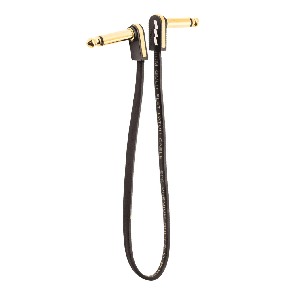 EBS PG-28 Premium Gold Plated Flat Patch Cable - 28cm