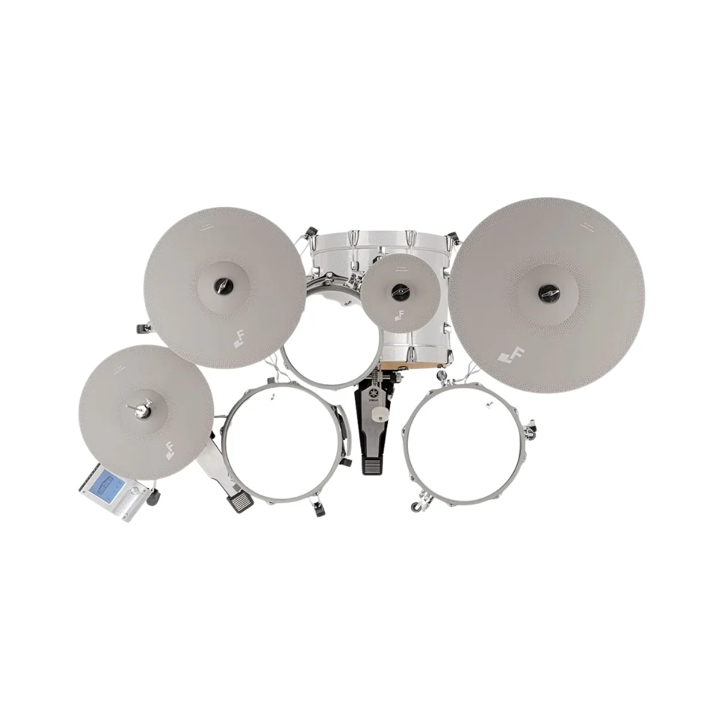 EFNOTE EST-5 Electronic Drum Kit - White Sparkle - Image 4