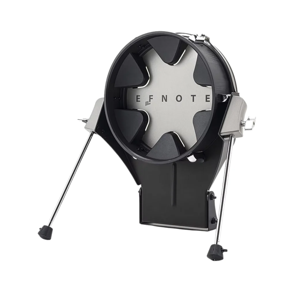 EFNOTE EFD-K12P Electronic Bass Drum Pad - 12 inch, Black Oak-ish