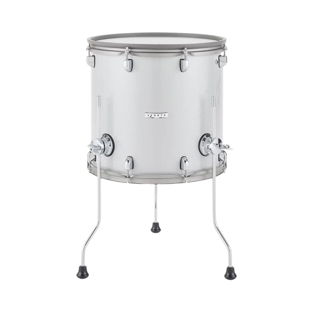EFNOTE EFD-T1515 Electronic Floor Tom Drum Pad - 15 x 15 inch, White Sparkle