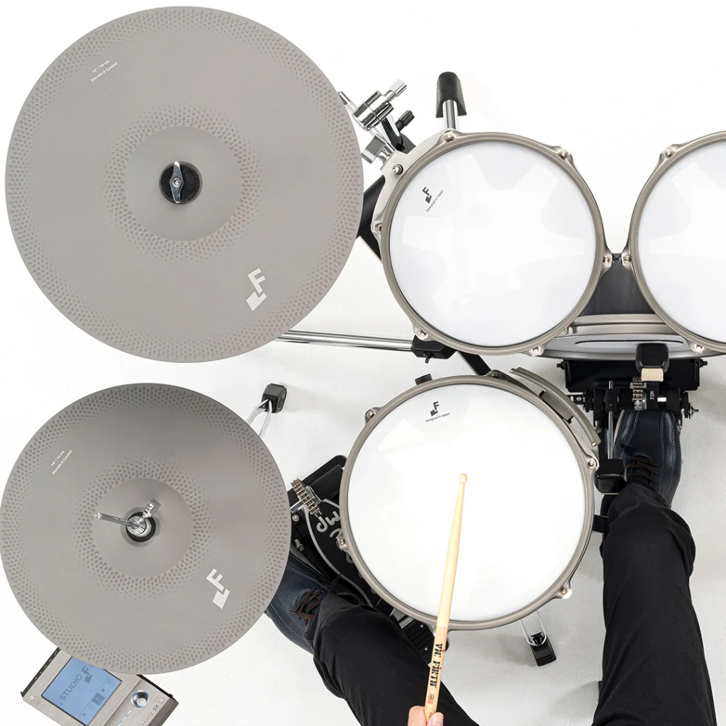 EFNOTE EST-3X Electronic Drum Kit - Black Oak-ish - Image 4