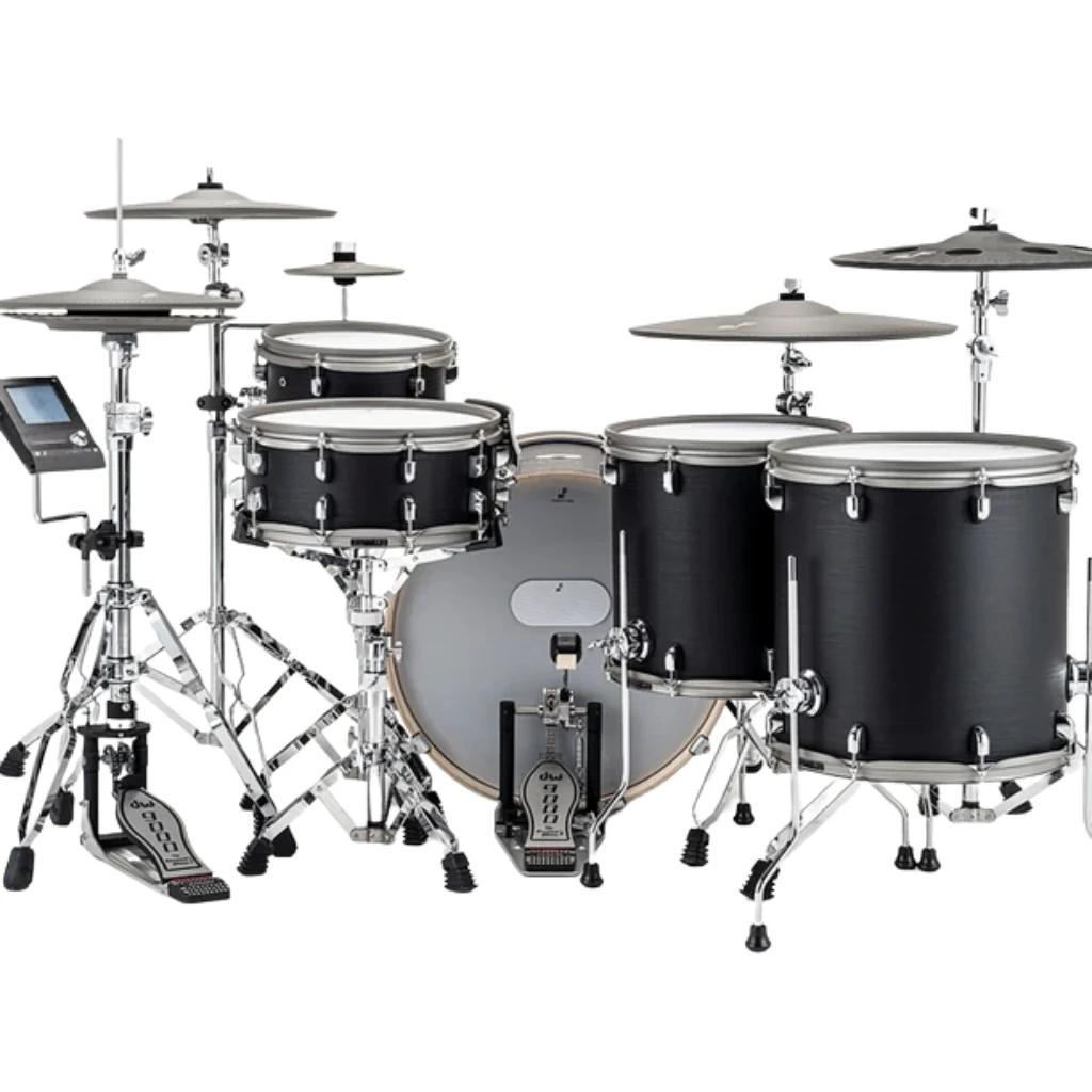 EFNOTE EST-7X Electronic Drum Kit - Black Oak-ish - Image 2