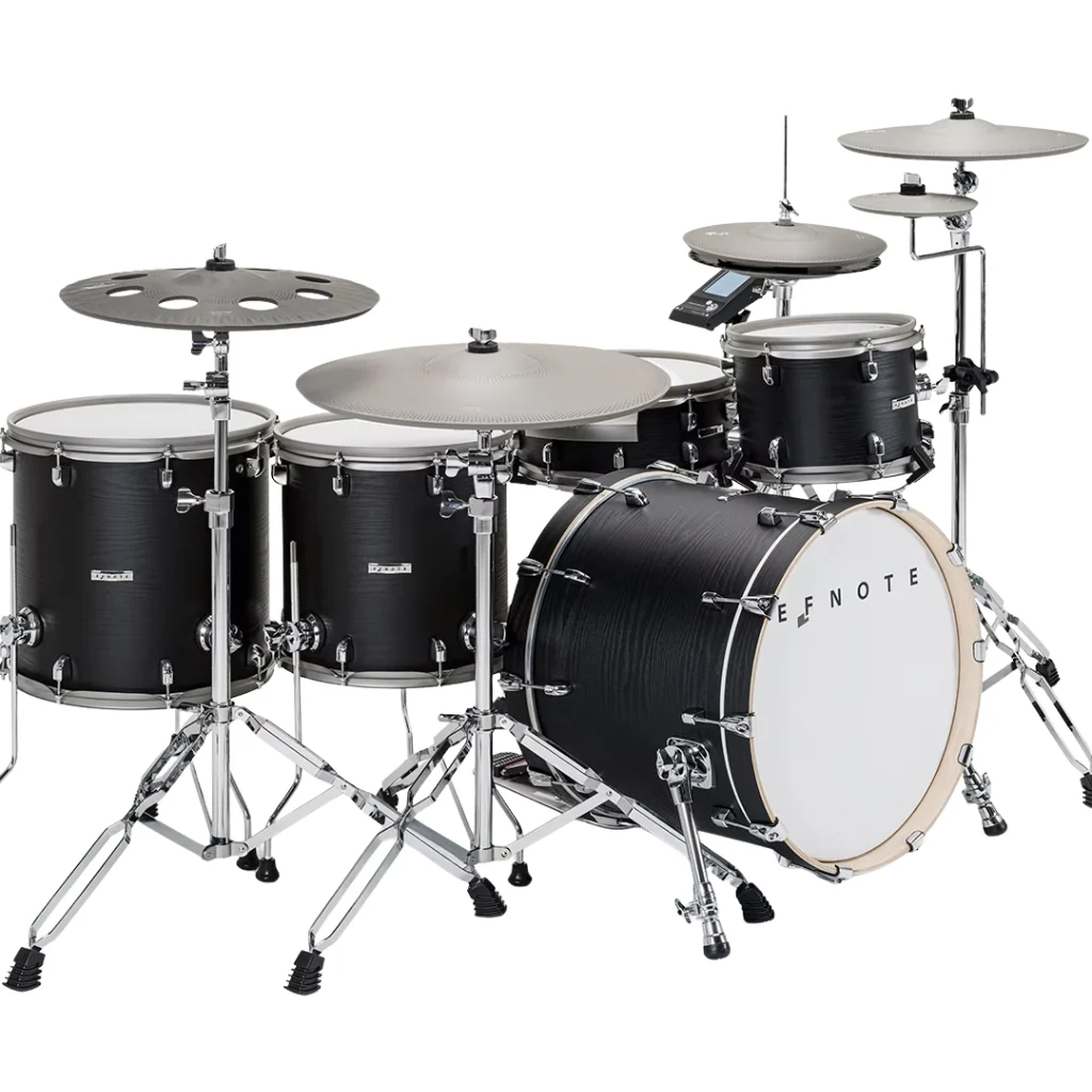 EFNOTE EST-7X Electronic Drum Kit - Black Oak-ish - Image 3