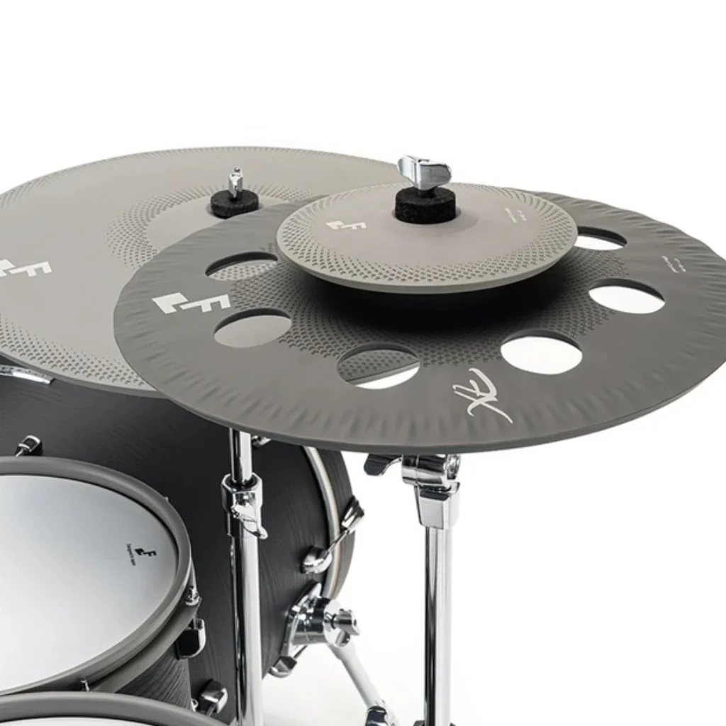EFNOTE EST-7X Electronic Drum Kit - Black Oak-ish - Image 7