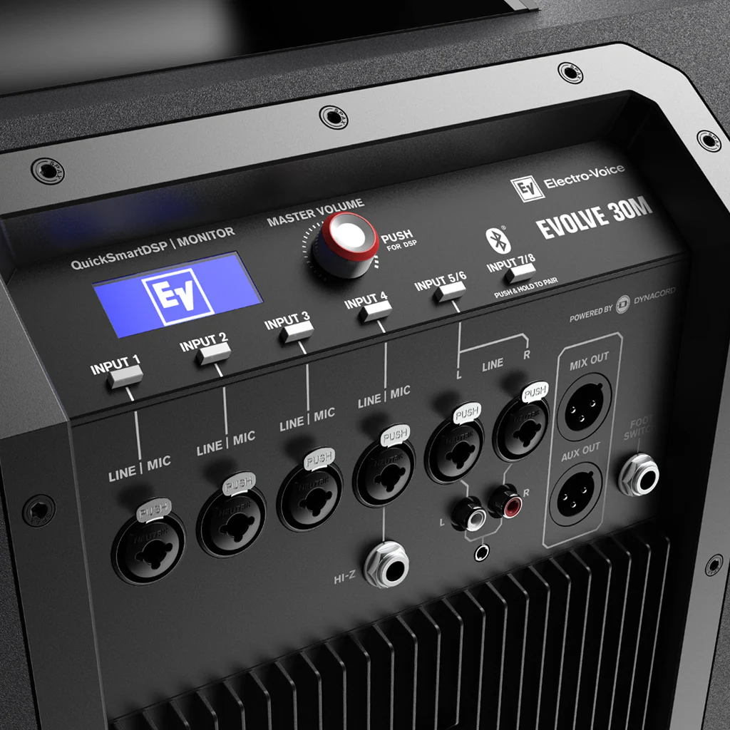 Electro-Voice Evolve 30M Compact Column Loudspeaker System - Black - Image 4