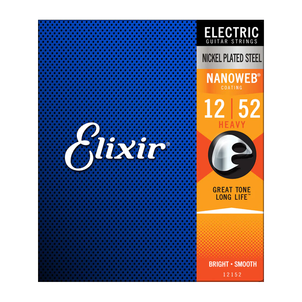 Elixir 12152 - Nano Heavy 12-52 Guitar Strings