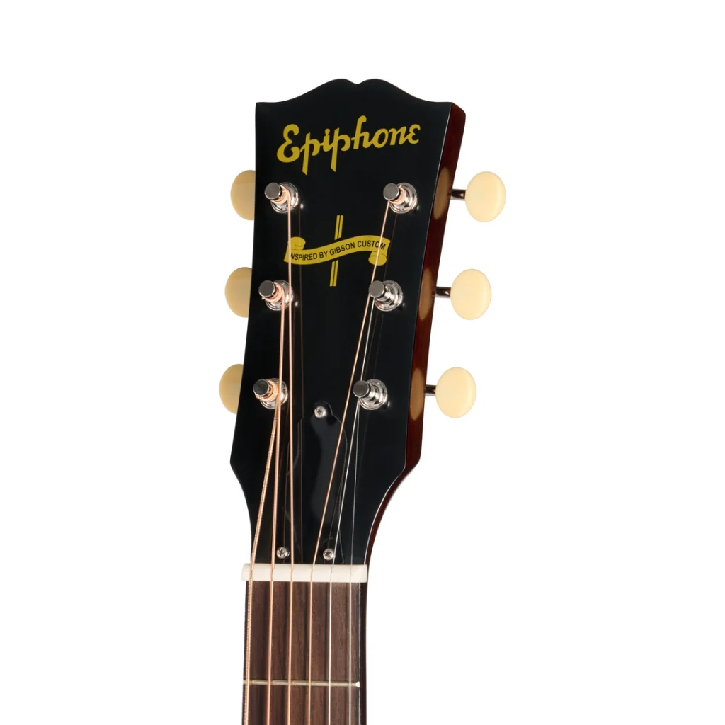 Epiphone 1942 Banner J-45 Reissue Acoustic-Electric Guitar - Vintage Sunburst - Image 4