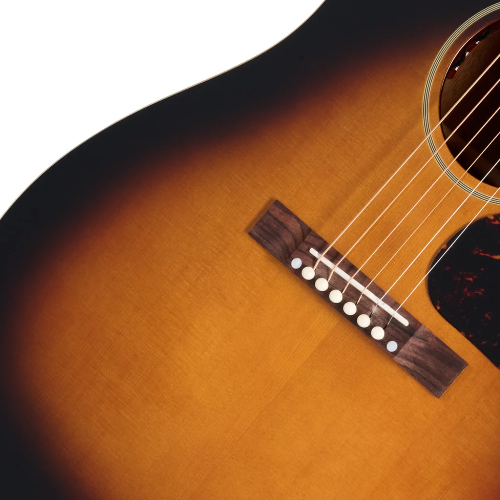 Epiphone 1942 Banner J-45 Reissue Acoustic-Electric Guitar - Vintage Sunburst - Image 7