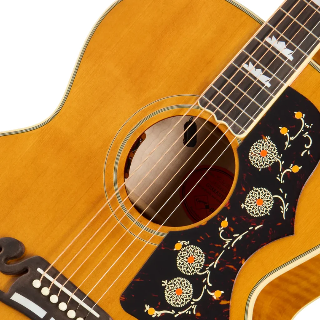 Epiphone 1957 SJ-200 Reissue Acoustic-Electric Guitar - Antique Natural - Image 6