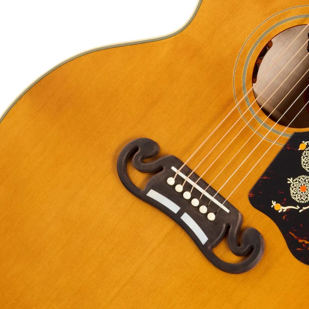 Epiphone 1957 SJ-200 Reissue Acoustic-Electric Guitar - Antique Natural - Image 7
