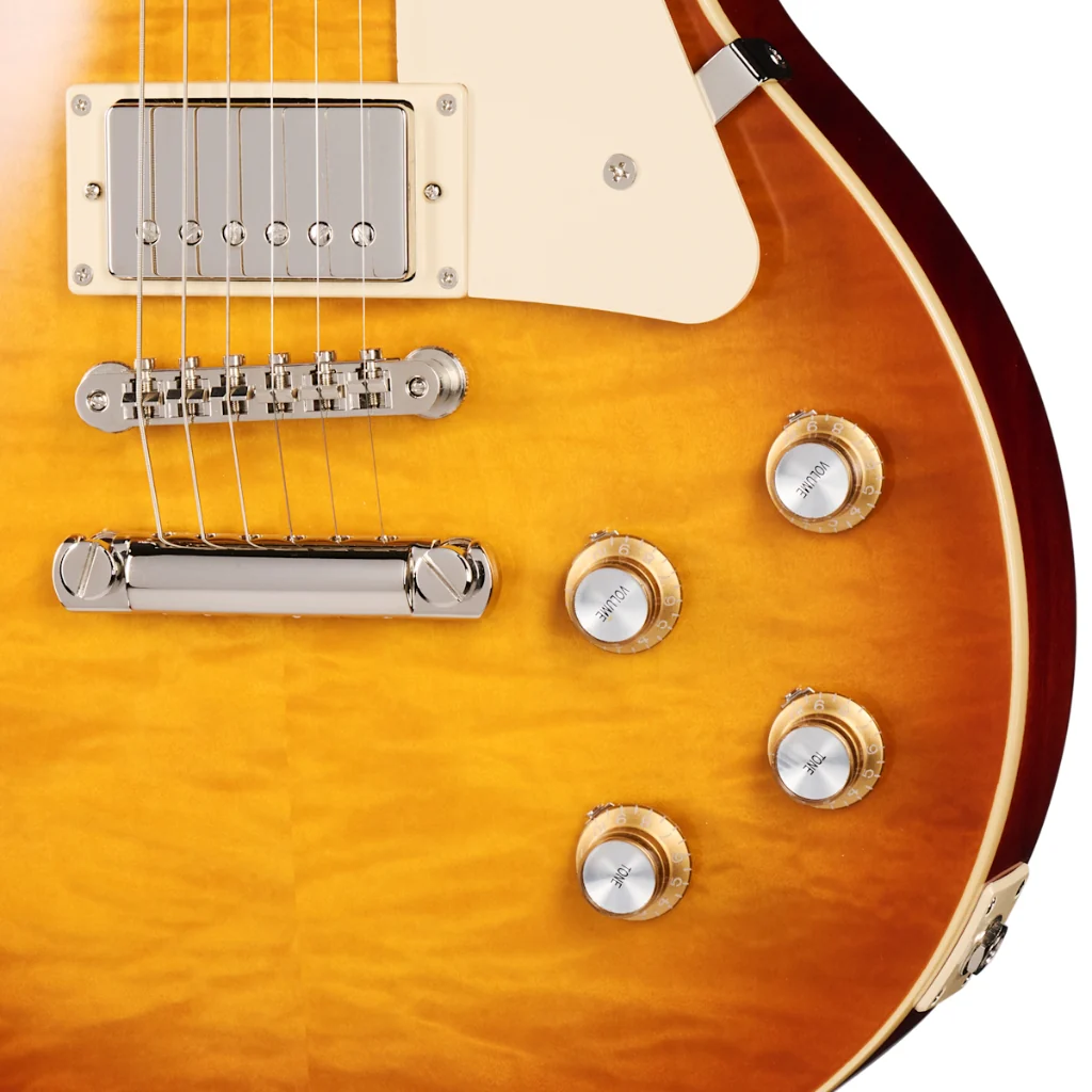 Epiphone 1960 Les Paul Standard Reissue Electric Guitar - Iced Tea Burst - Image 7