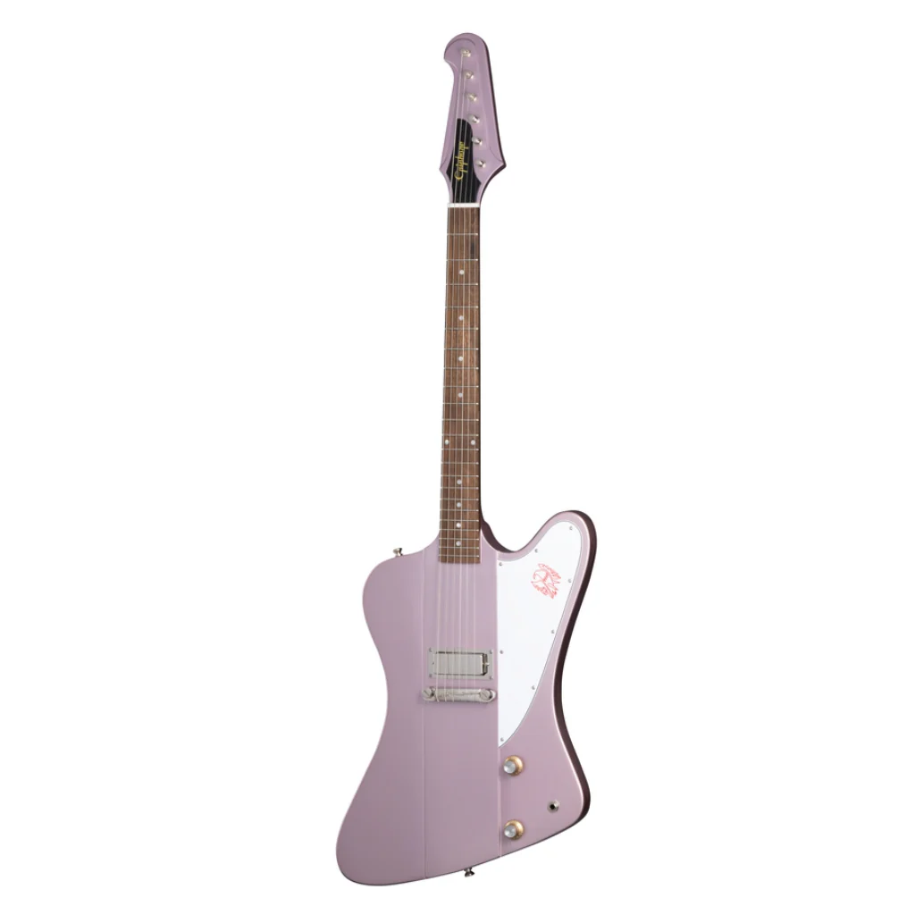 Epiphone 1963 Firebird I w/Case - Heather Poly - Image 2